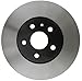 ACDelco Gold 18A2719 (19286252) Black Hat Front Disc Brake Rotor