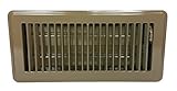 Hart & Cooley 421 4x12 GS HVAC Diffuser, 4' H x 12' W, 421 Steel Diffuser for Floor - Golden Sand (010719)