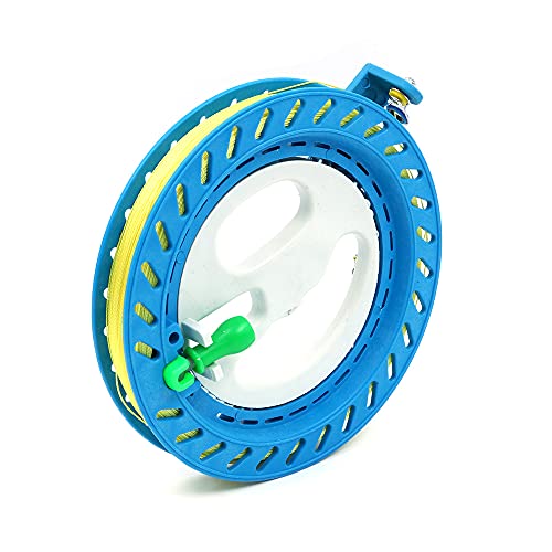 Hsthe Sea Moulinet pour cerfs-volants avec bobine de 7", poignée de roue ABS, ligne de 300 m et fonction de verrouillage (bleu) – vue 7