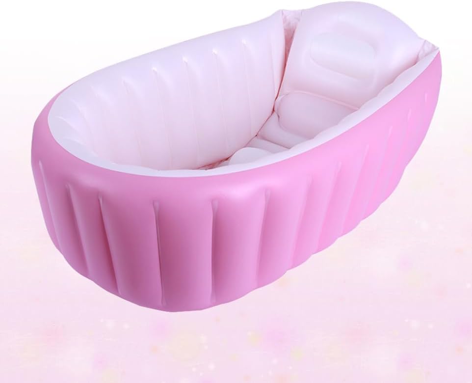 Milisten Boy Girl Boy Girl Bath Tub Inflatable Pool Float for and Thicken Bathtub Shower Basin Portable Inflatable Bathtub for Bathing