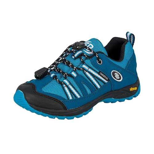 Brütting OHIO LOW Unisex Kinder Trekking- & Wanderhalbschuhe, Blau/ Weiß, 40 EU