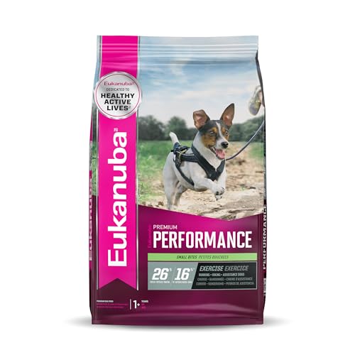 Eukanuba Adult Premium Performance 26/16 Exercise Small Bites Dry Dog Food, 3.5 lbs.