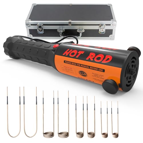 Solary Induction Bolt Heater Tool - 1100W 110V Magnetic Induction Heater Bolt Removal, Nut Buster Tool with 8 Coil for Rusty Screw Removing