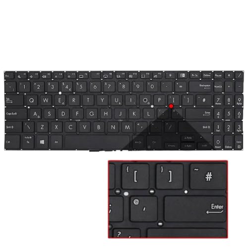 �č� ExpertBook B1 B1500 P1550 BW450 Pro15 PX555 PX555C �ƌ݊����̂���m�[�g�p�\�R���̃L�[�{�[�h(UK Original)