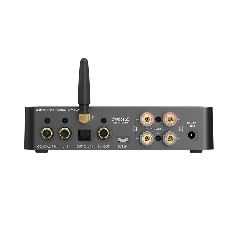 LOXJIE A30 Desktop Stereo HiFi Audio Power Amplifier & Headphone
