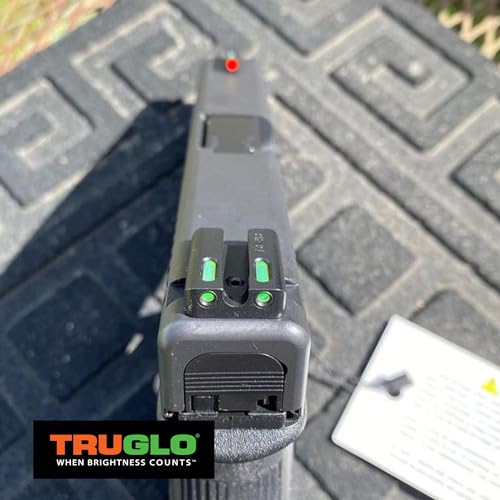 Image of TruGlo Fiber Optic Handgun Pistol Laser Sight Accessories Fits Most Smith and Wesson M&P