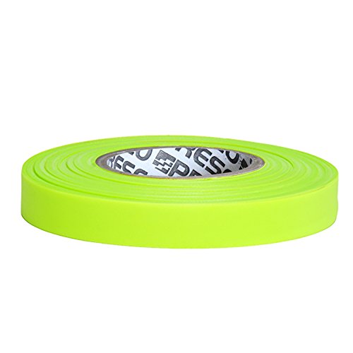 Presco Nursery Roll Flagging Tape: 1/2 in. x 50 yds. (Neon Lime) [NON-ADHESIVE] -  N-LG/NLIME