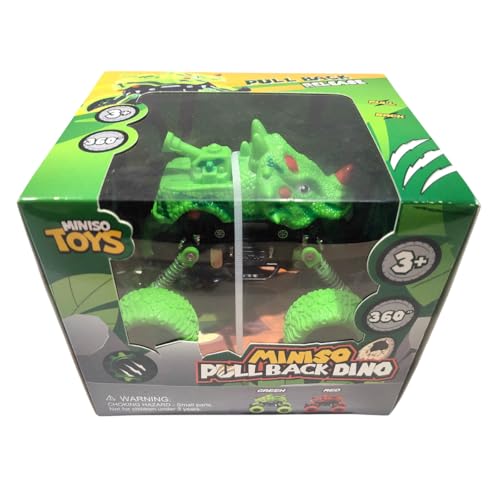 Image of MINISO Pull Back Car Dino (Green)