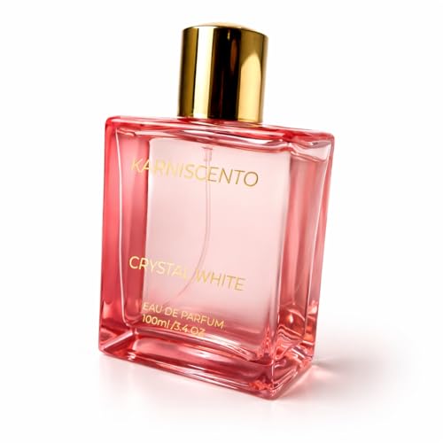 Image of Crystal White Eau De Parfum 100ml | Long Lasting Perfume for Men & Women | Fresh Floral & Woody | 8-10 Hours Performance