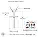 XOYOYZU Birthstone Small Cross Pendant Necklace for Women with AAAAA Sparkly Zircon Birthday Gifts for Women Fashion Jewelry 01