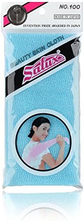 SALUX Nylon Japanese Beauty Skin Bath Wash Cloth/Towel - Blue