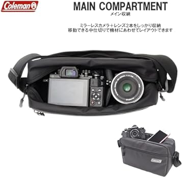 Etsumi & Coleman VCO-8766 Camera Bag, Coleman Mini Shoulder Bag Etsumi & Coleman VCO-8766 Camera Bag, Coleman Mini Shoulder Bag