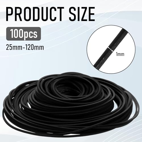 image for Psyqtsuary 100 Pcs Cassette Recorder Repair Maintenance 25mm-120mm Mix