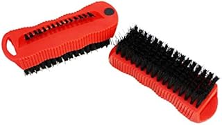 2 PC Double Sided Fingernail Brushes for Scrubbing Cleaning with Magnet