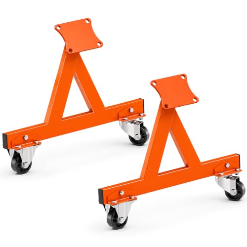 Land Guard LS Engine Stand Cradle with Hardware 800 lbs Capacity Rolling V8 Engine Storage Stand for GM Chevy LSx Heavy Duty Support for Engine & Transmission 12 Clearance 3 Casters