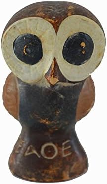 Owl Miniature Ancient Greek Symbol of Wisdom Sculpture