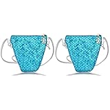 Mini bolso cruzado, hecho de material, que es duradero, agradable y elegante.