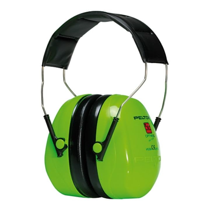 Protector auditivo de hasta 105 dB, valor SNR 31 dB, peso 210 g.