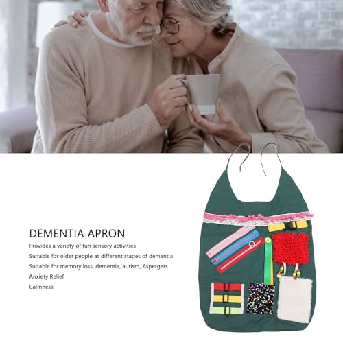 Tablier de couverture sensorielle en coton pour personnes âgées - 4