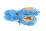 Copa Judaica Chewish Treat Moyle Scissor Squeaker Plush Dog Toy, 8 by 7.5-Inch, Multicolor