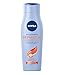 Produktbild NIVEA 4er Pack Haar-Pflegeshampoo für strapaziertes, geschädigtes Haar, 4 x 250 ml Flasche, Reparatur & gezielte Pflege