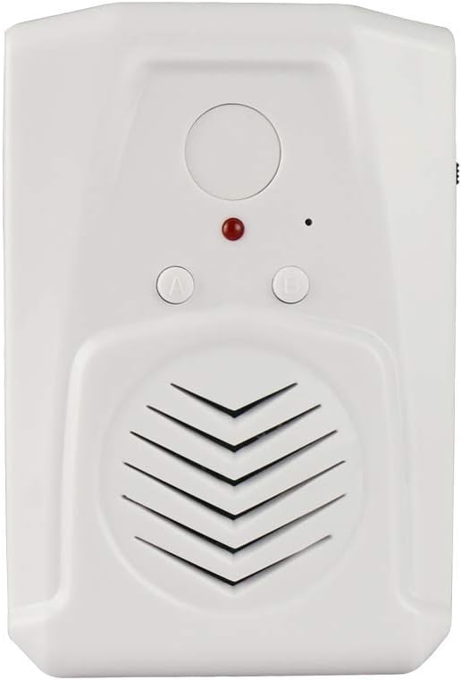 Wireless Door Sensor Alarm with Custom Voice, Magnetic Door Window Alert, Motion Activated Sound Player, USB Recordable Door Chime for Home Security, Store Entry, Refrigerator Reminder