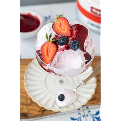 Ariete Ice Cream Maker Party Time 643, Eismaschine, Rührspatel, Eismaschine mit Deckel zum Hinzufügen von Zutaten, Zubereitungszeit 30 Minuten, Fassungsvermögen 1,5 L, 12W, Rot – Bild 7