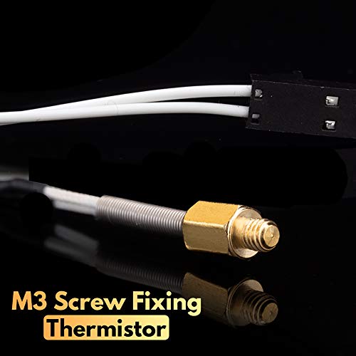 Aggiornamento M3 Vite Esagonale In Fissaggio Termistore 104NT-4-R025H42G (104GT-2) Ad Alta Temperatura 300℃ Per Stampante 3D Estrusore Hotend Blocco Riscaldatore (104GT-2) - 4