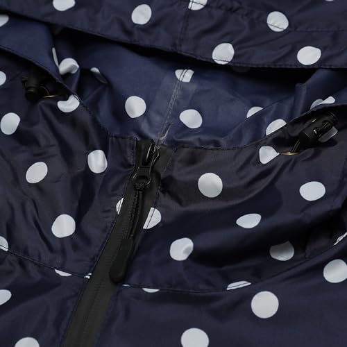 Chubasquero impermeable transpirable de mujer capa lluvia para ciclismo 5