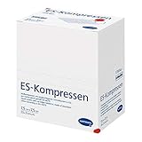 ES KOMPRESSEN, steril 7.5 x 7.5 cm 8fach 200 g, Weiss, 50 stück