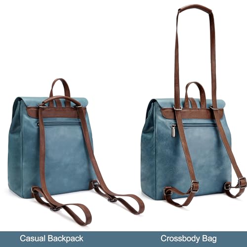 Image of Montana West Backpack Purse for Women Casual Daypack Convertible Crossbody Backpack for Travel Work