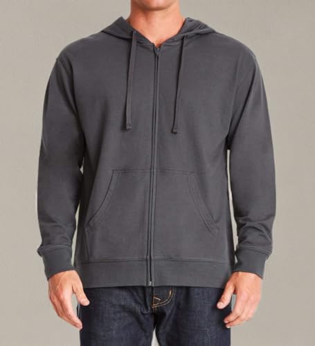 Full Zip Hoodie (Dark Grey, Medium)2