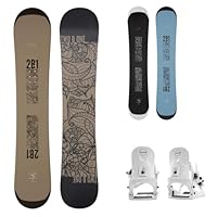 Amazon | スノーボード 2点セット メンズ 板 ボード ビンディング