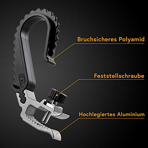 Cal Crocodile -Türsicherung für Profilzylinder, Schlüsselarretierung, Einbruchschutz für die Haustür - Wohnungstür
