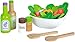 Produktbild Eichhorn 100003738 - Salat Set mit Gemüse, Salz- und Pfefferstreuer, Essig und Ölflasche, Schüssel, 28-TLG., Eichenholz