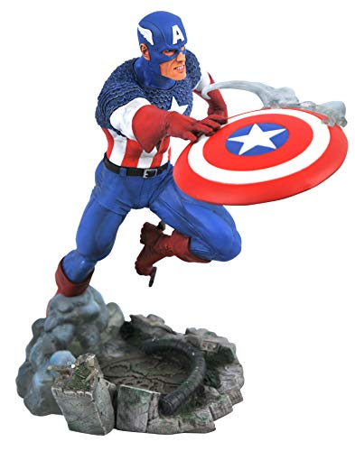 Marvel Diamond Select Toys Gallery - VS. Captain America PVC Statue (JAN211967) Multicolore