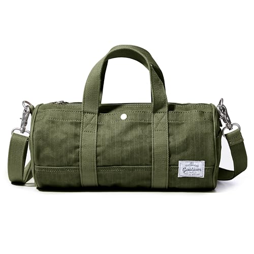 GOOTIUM Canvas Crossbody Bag & Organizer, Olive