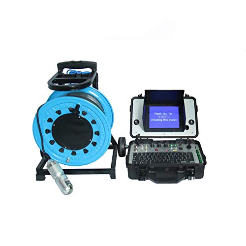 Unterwasser-Vertikal-Inspektion Tiefschlaue Brunneninspektion Kamera Rohrkamera (100M weiches Kabel)