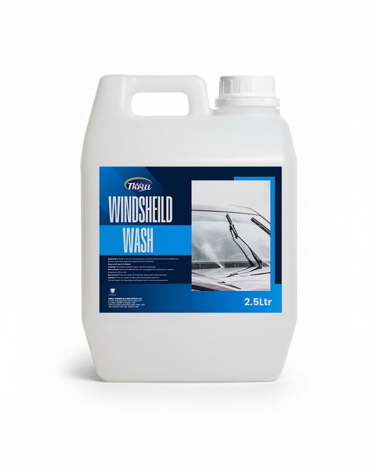 Advanced Windshield Washer Fluid Effective All-Season Formula for Your Vehicle (2.5 Litre)