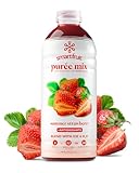 Smartfruit Summer Strawberry + Antioxidants – 100% Real Fruit Purée with Strawberries, Apple & Pineapple – Great for Smoothies, Juice, Yogurt, Cocktails, Teas & More – 48oz