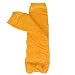 Wrapables Stars, Stripes, and Solids Colorful Baby Leg Warmers - Half Ruched Orange