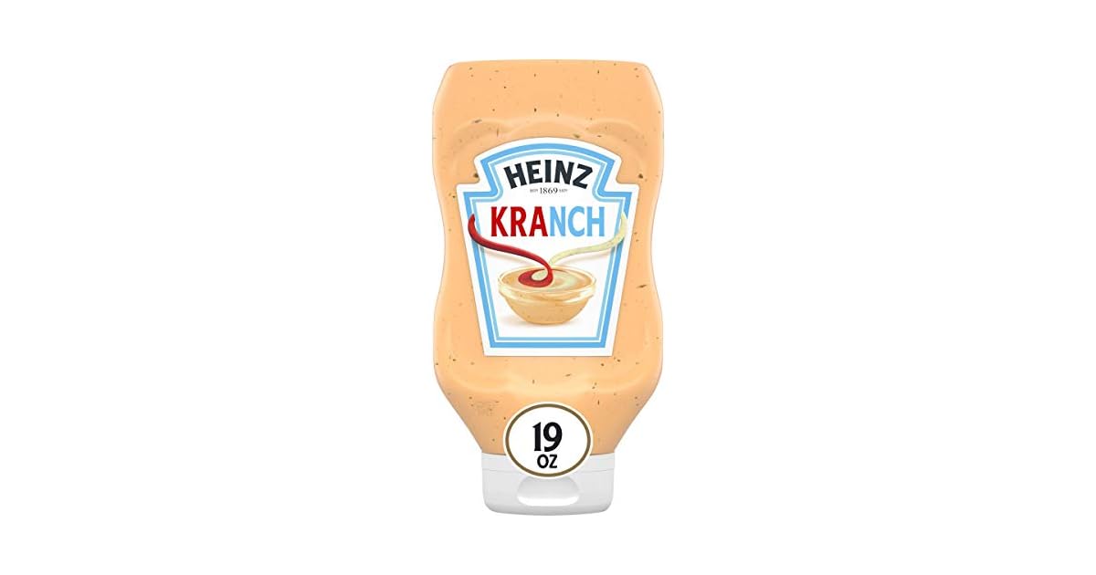 Heinz Kranch Ketchup & Ranch Sauce, 19 fl oz Bottle only 2.83