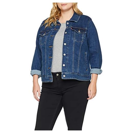 Levi's Plus Size Pl Original Trucker, Chaqueta Vaquera para Mujer, Azul (Lola plus 0059), 2 X