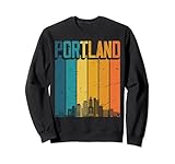 Photo Gallery portland oregon usa retro vintage tramonto skyline portland felpa Photo Gallery portland oregon usa retro vintage tramonto skyline portland felpa