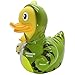 CelebriDucks Jurassic Quack Dinosaur - Premium Bath Toy Collectible - Adventure Movie Themed - Perfect Present for Collectors, Celebrity Fans, Music, and Movie Enthusiasts