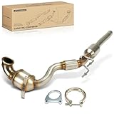 A-Premium Catalytic Converter Kit Direct-Fit Compatible with Volkswagen Jetta 2016 2017 2018 1.4L, E.P.A. Compliant