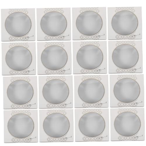 FUNOMOCYA 20pcs Pizza Boxes Western Pastry Case Window Paper Material for Pizza Portable Takeout Containers