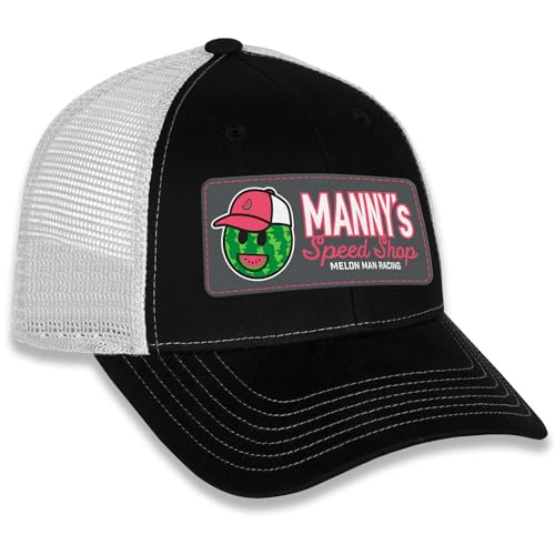 Gorra ajustable negra Checkered Flag Sports NASCAR 2024 miniatura 6