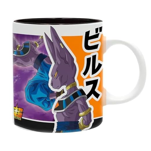 ABYSTYLE - Taza de Cerámica Dragon Ball Super Taza de Cerámica de de 320 ml Apto para Microondas y Lavavajillas