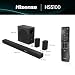 Hisense HS5100 Soundbar, 5.1-Lautsprecher mit Subwoofer + Rücklautsprechern
